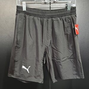 PUMA Woven Athletic drawstring elastic waist,2 hip pocket,inner boxer lined